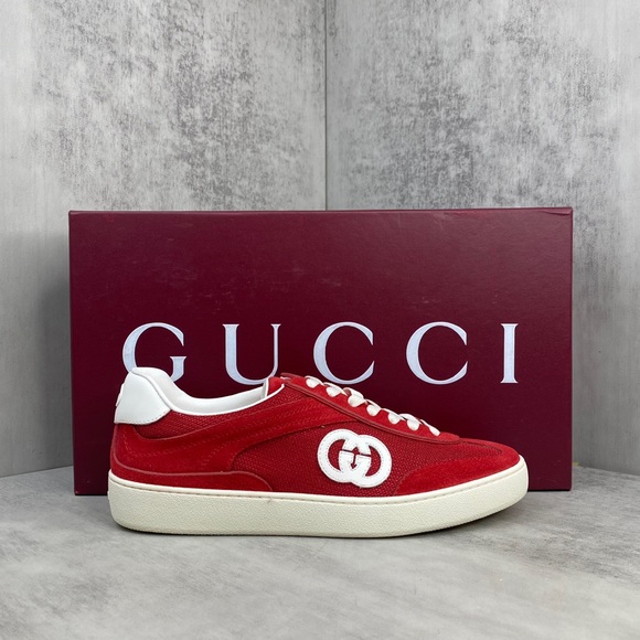 ❤️❤️Women's Red Gucci Sneakers - Picture 8 of 8
